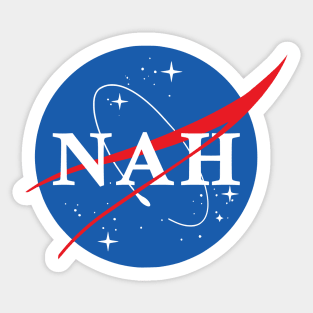 Nasa Nah Sticker